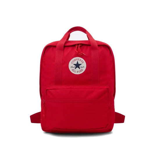 SMALL SQUARE BACKPACK RED